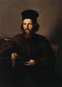 Portrait of the Monk Isaia Piersiceanu Nicolae Grigorescu